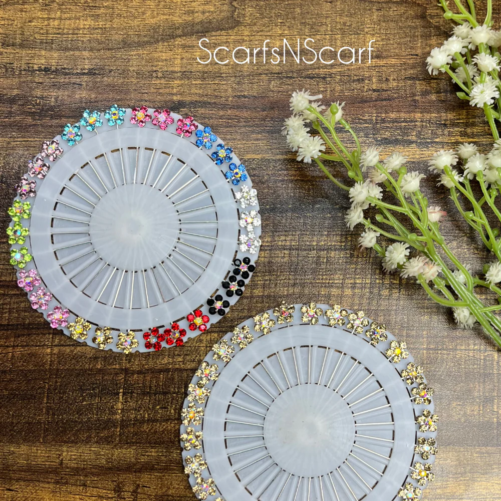 Fancy Flower Pins - Image 2