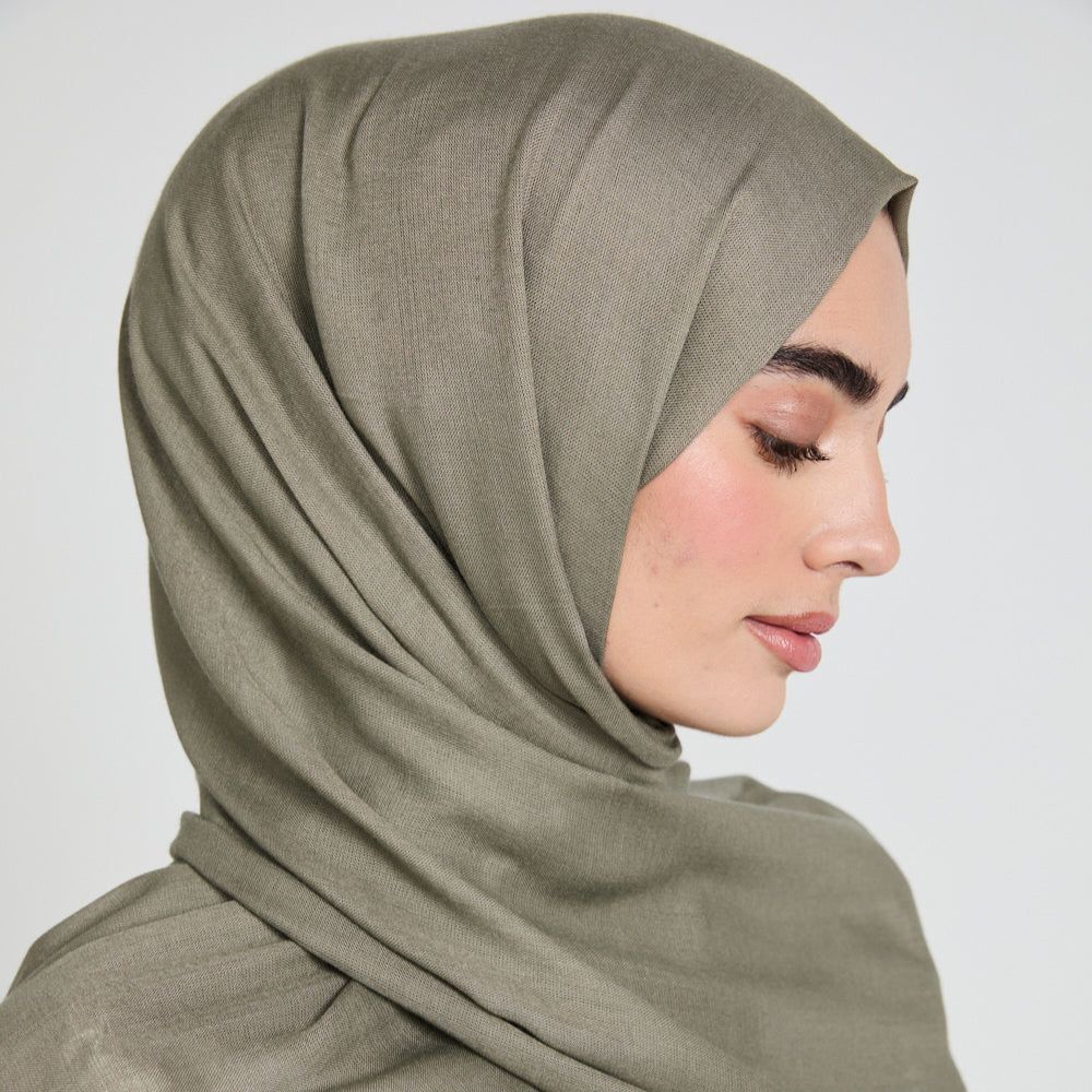 Modal Hijab - Mint Green - Image 3
