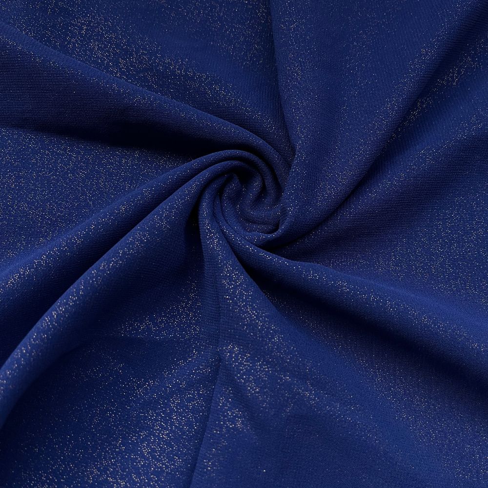 Moonlight Georgette - Blue