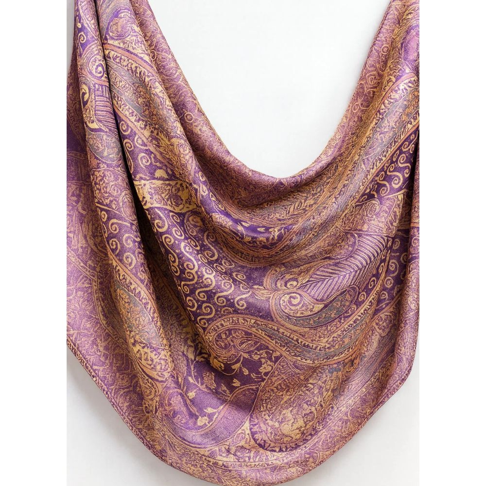 Pashmina Kani - Lilac Whisper