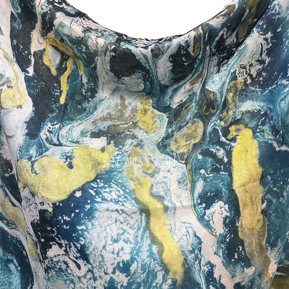 Printed Modal Lawn Hijab - Colour Crush - Image 2